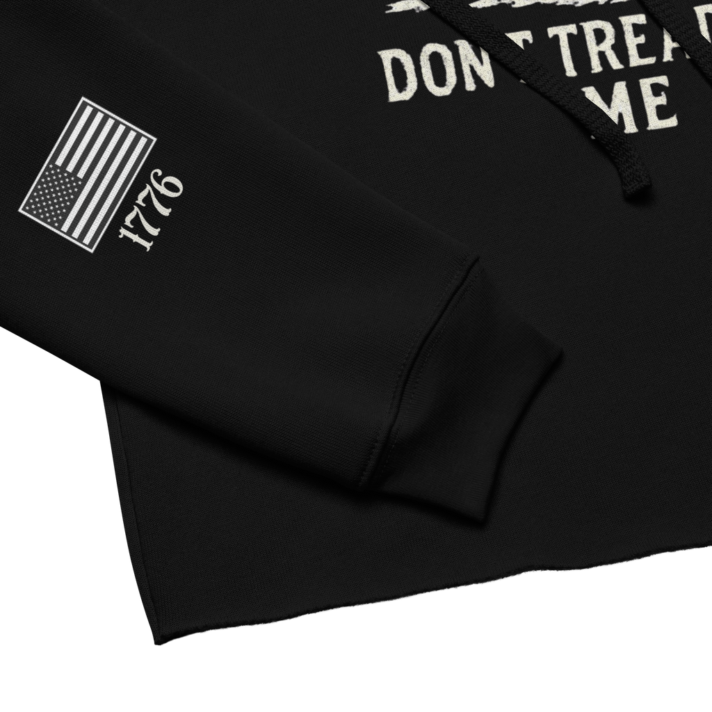 Don't Tread On Me Crop Hoodie