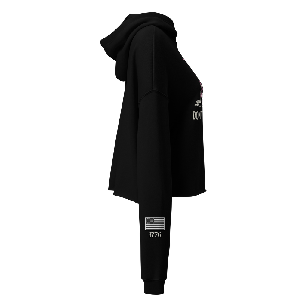 Don't Tread On Me Crop Hoodie